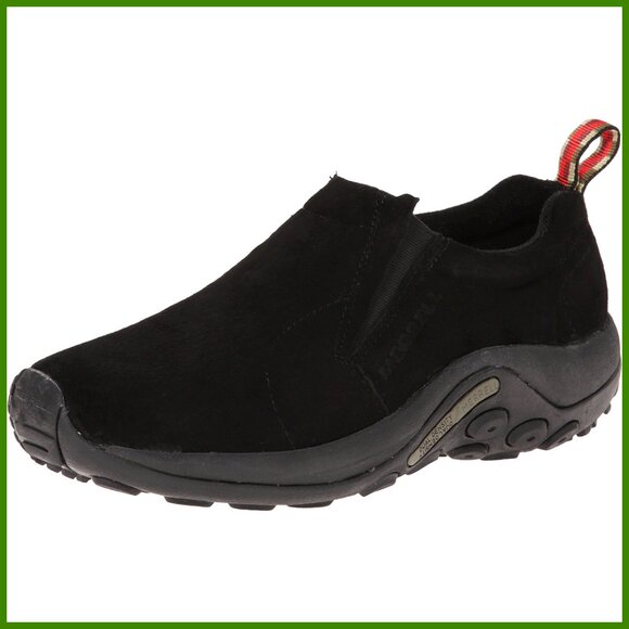 Men's Leather Slip-On Shoes Size 46 with Ortholite Footbed